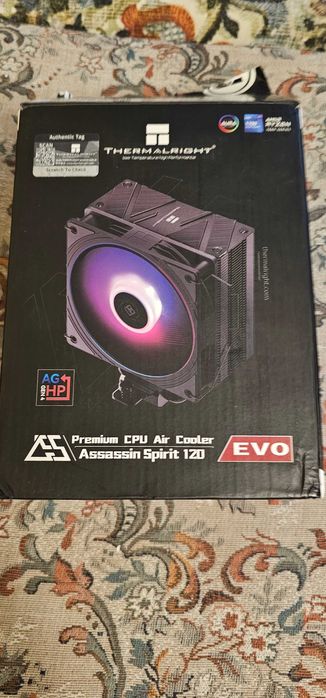 cooler pc amd intel Thermalright Assassin Spirit 120 EVO ARGB  dark