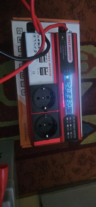 Invertor solar 12V 4000W ,USB, 220v