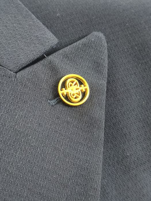 Кюстюм ,б/у цвет тёмно синий