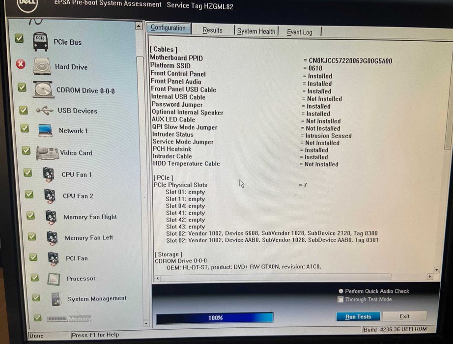 Dell T7810 2x E5-2680 v4, 32GB DDR4, AMD W2100, 7810 работна станция
