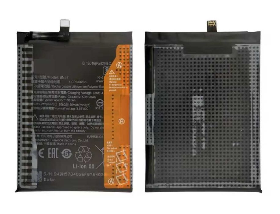 NOU BN57 5160mAh Baterie Xiaomi Pocophone X3 Poco /X3 Pro
