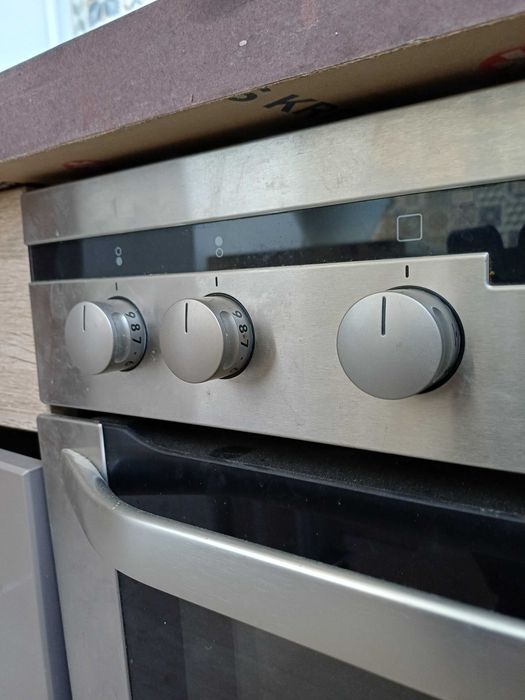 Plita inductie si cuptor electric AEG +hota integral inox constructa