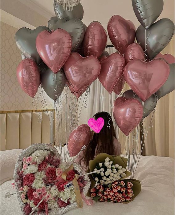 ОФАРМЛЕНИЕ ШАРАМИ, Воздушные шары и, Sharlar bilan bezatish uchar shar