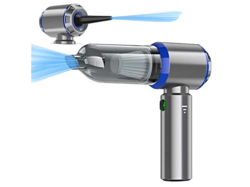 Преносима Мини Прахосмукачка Qeensun ST-6653Plus, 18000Pa