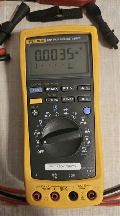 Vand Fluke 187 True RMS