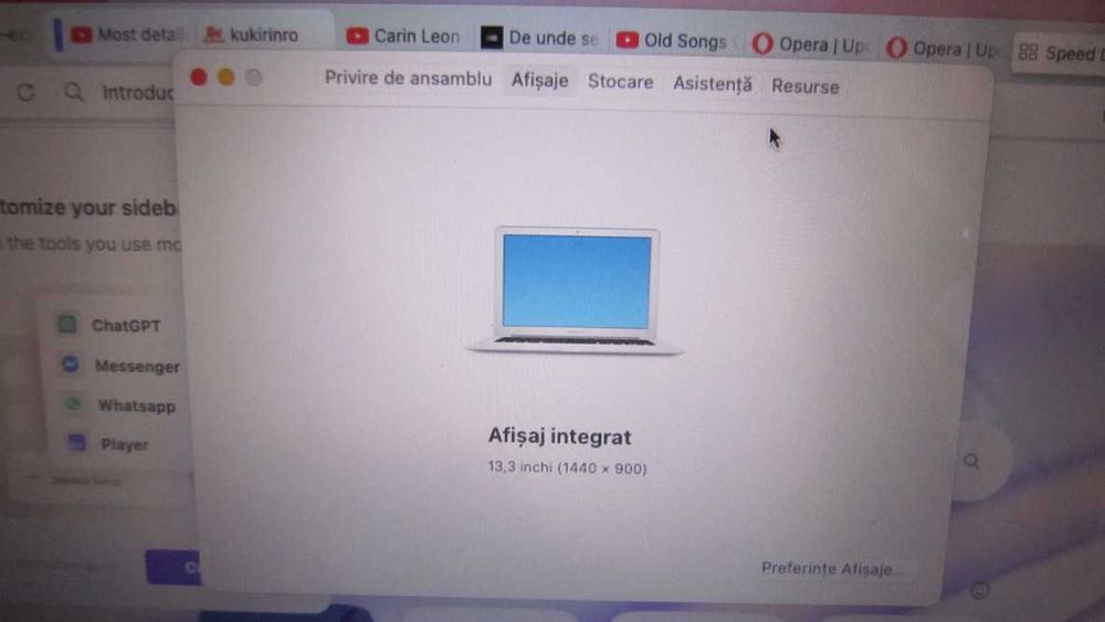 Laptop MacBook Air 2017