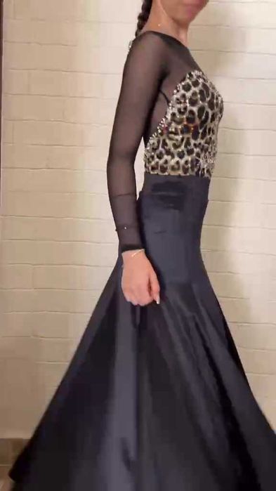 Комбинирана рокля за спортни танци