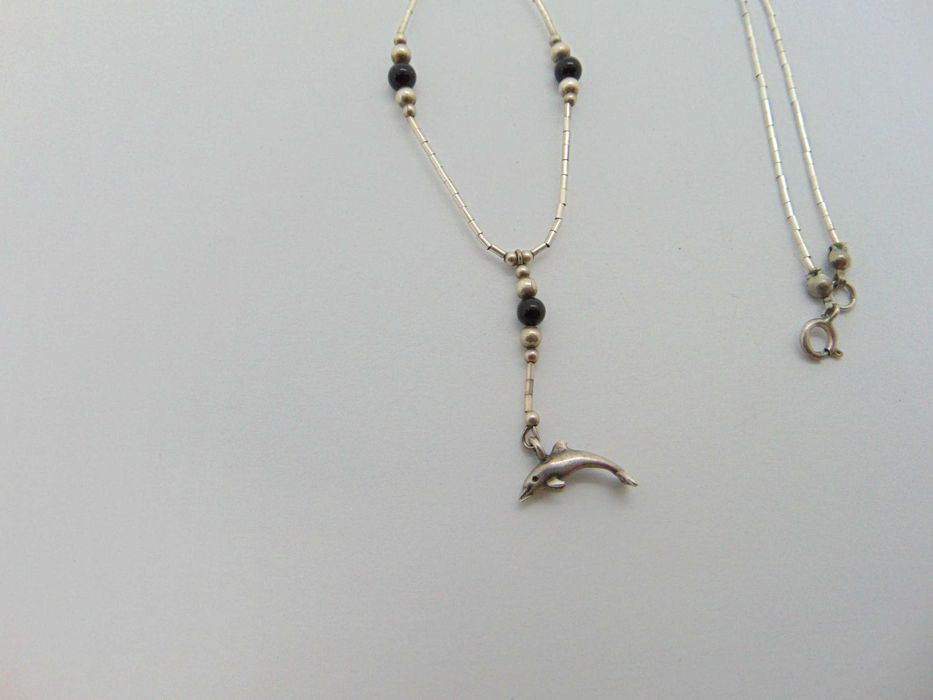 Colier argint si onix