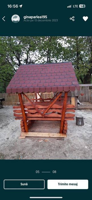 Vând leagăne , cuști de câini și mese cu bănci