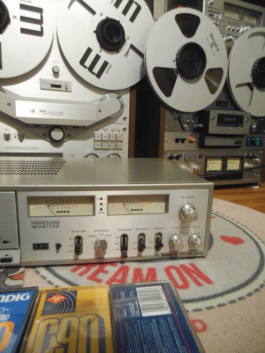 3-Head CG-356 UHER ferrite head 3-Motor High-Com Compander