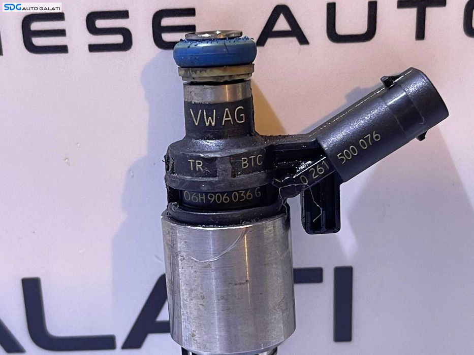 Injector Injectoare Volkswagen EOS 2.0 TFSI CAWB CCTA CBFA CCZA CCZB 2009 - 2011 Cod 06H906036G 0261500076 [AV2141]