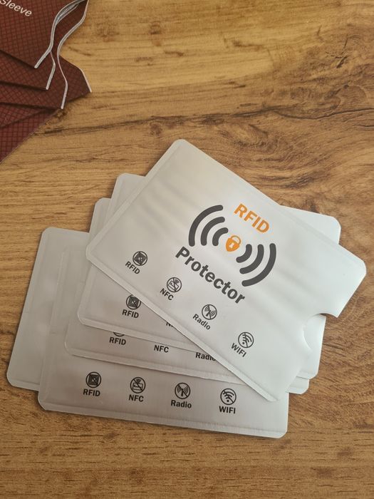 RFID калъф за защита на дебитна и кредитна карта