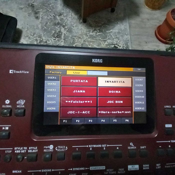 Orga korg pa 700
