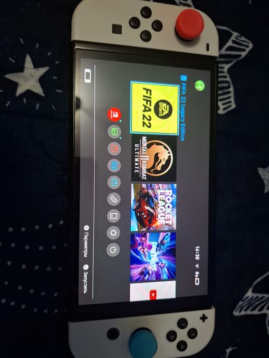 Nintendo Switch OLED (White) — полный комплект + бонусы