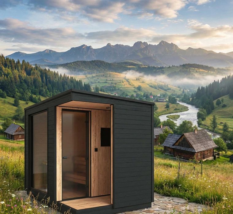 Sauna exterior premium Aspen