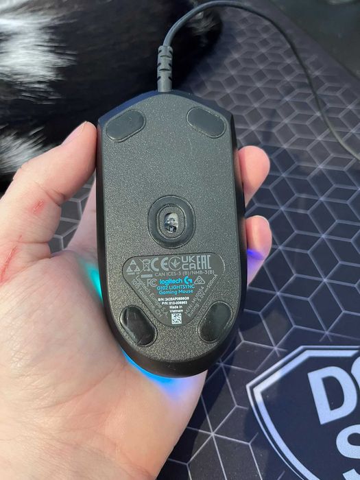 Mouse Logitech G102 Lightsync - Negru