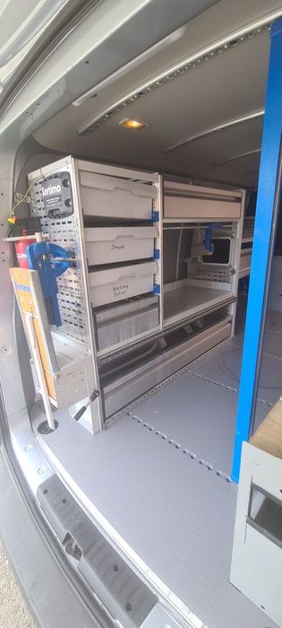 Оборудване Sortimo за VW Transporter T6