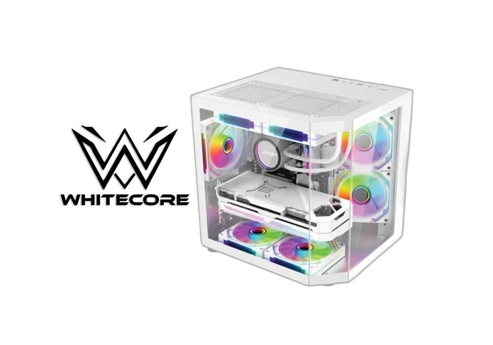 PC Gamer Core White – Intel i5-10400F | RX 580 | 16 GB | SSD + HDD