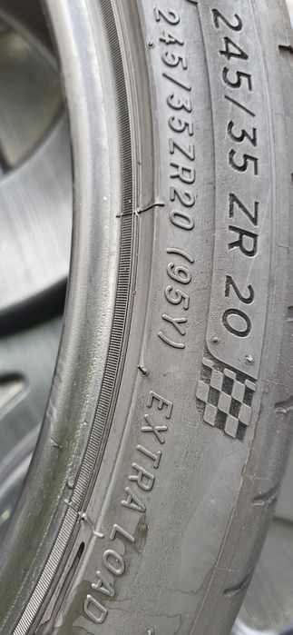 2 anvelope 245 35 20 michelin pilot sp4s 2022-2020 6mm