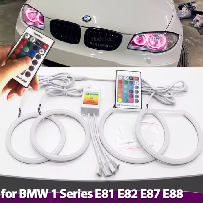 Angel eyes multicolor 16 culori- BMW SERIA 1- E87, E88, E81, E82-NOI!!