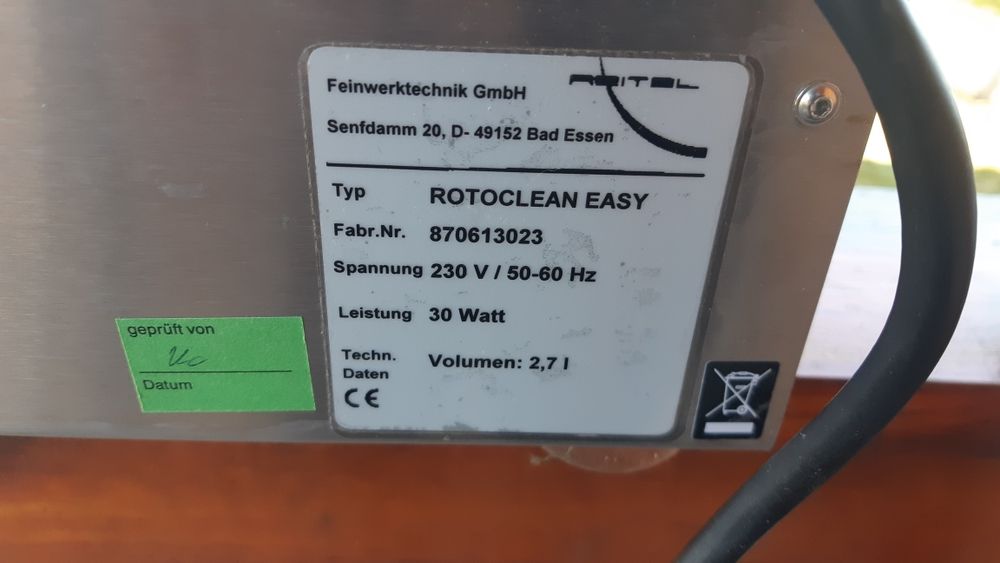 Rotoclean Easy Reitel uz stomatologic/medical