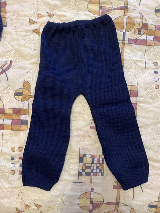 Детский вязанный костюм