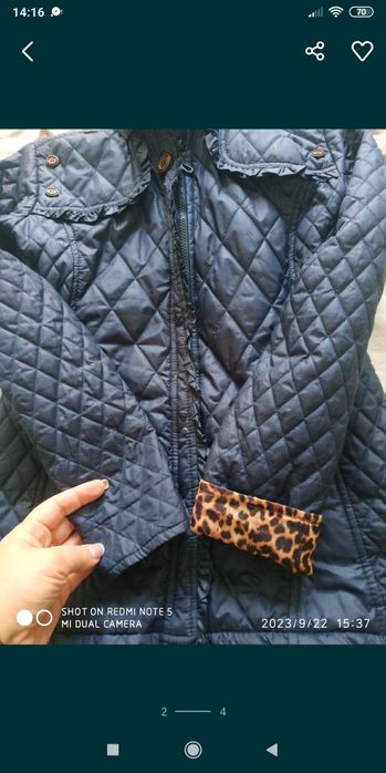 Осенняя куртка на девочку