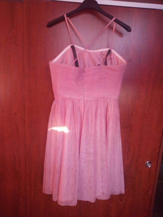 Бална рокля цвят пепел от рози