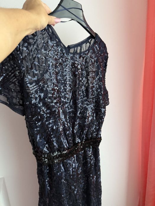Rochie ocazie M bleumarin