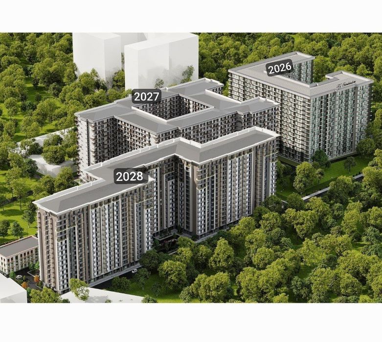 Бошлангич тулов 26 млн билан хонадон Туркистан авеню  1080
