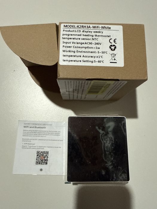 Termostat Wifi Smart BHT centrala incalzire,boiler,pardoseala,gaz,apa