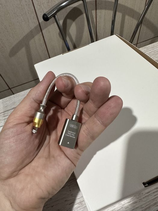 Cablu ddHiFi Lightning to USB-A female OTG cable 2.0