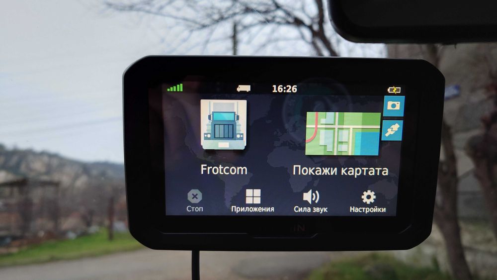 Навигация за камион Garmin Dezl 580 с карти за Европа