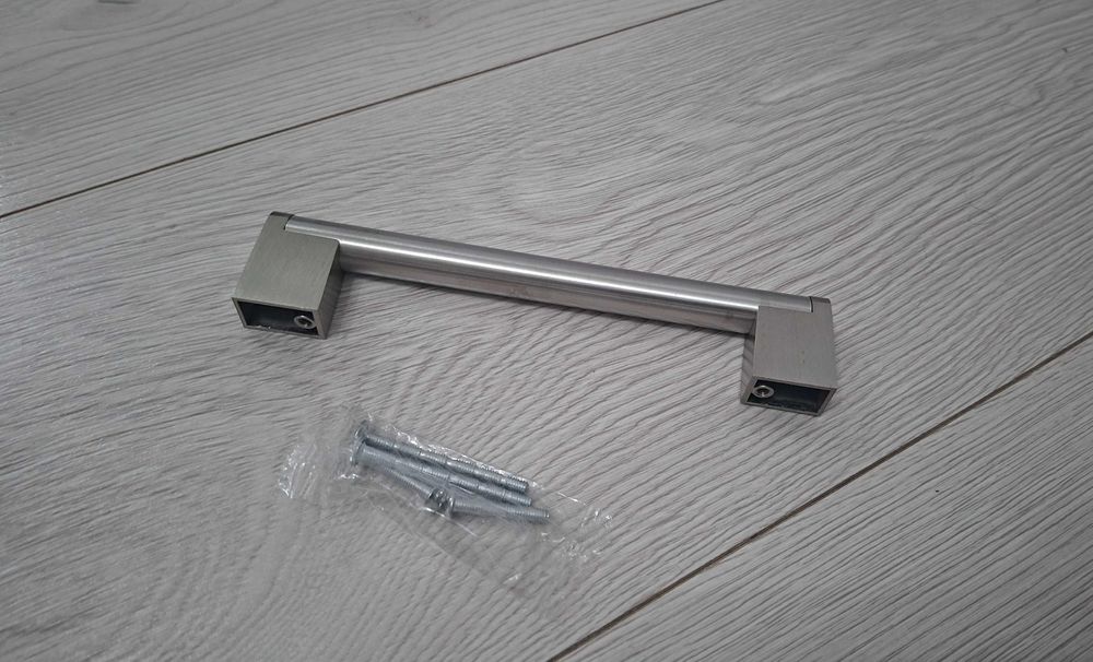 Set 10 manere mobila Amerdeco Argintiu mat 165mm