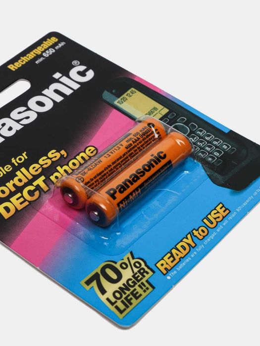Panasonic аккумулятор для радиотелефона батарейки на домашний телефон