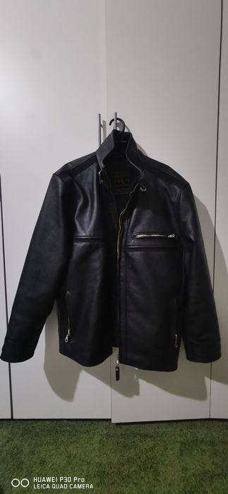Geaca din piele naturala de vita marimea 56 echivalent XL-XXL
