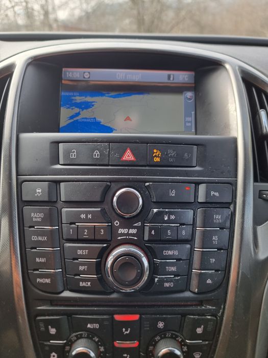 Navigatie opel astra j