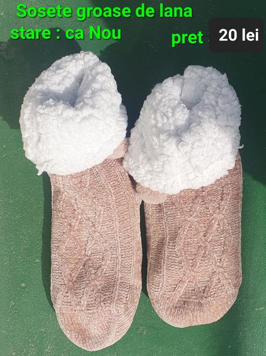 Ciorapi grosi antiderapanti/lana