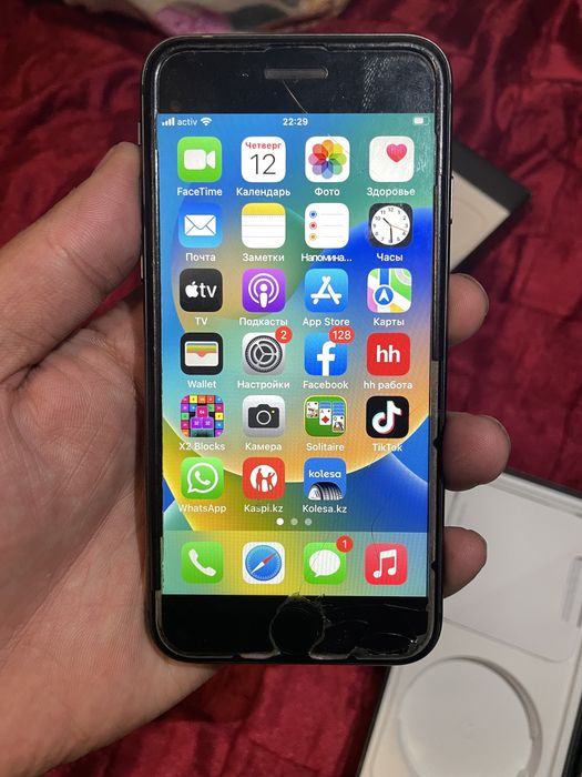 Iphone 8 black 64gb