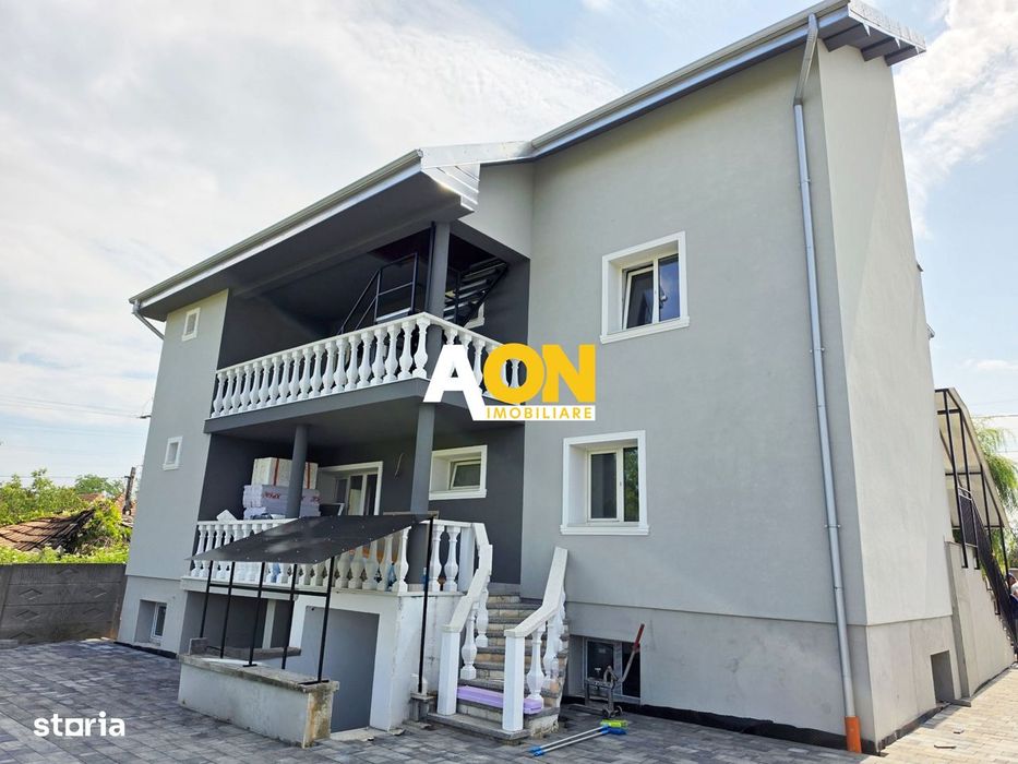 Apartament tip duplex, D+P, 5 camere, la cheie, 450 mp teren, Barabant