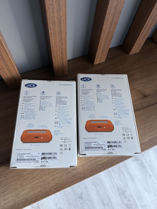 HDD Extern Lacie Rugged 5TB - Noi - Sigilate