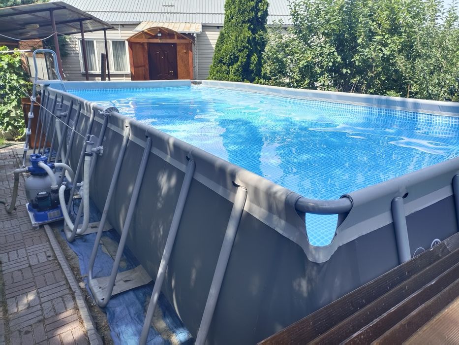 Продам каркасный бассейн 7,32*3,66*1,30