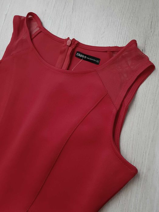 Rochie midi rosie