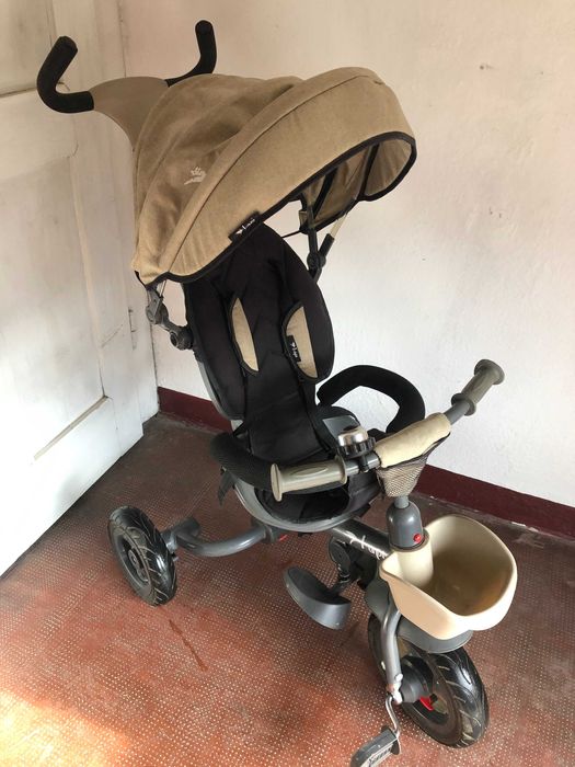 Tricicleta multifunctionala 4 in 1 Hapi Neo bej