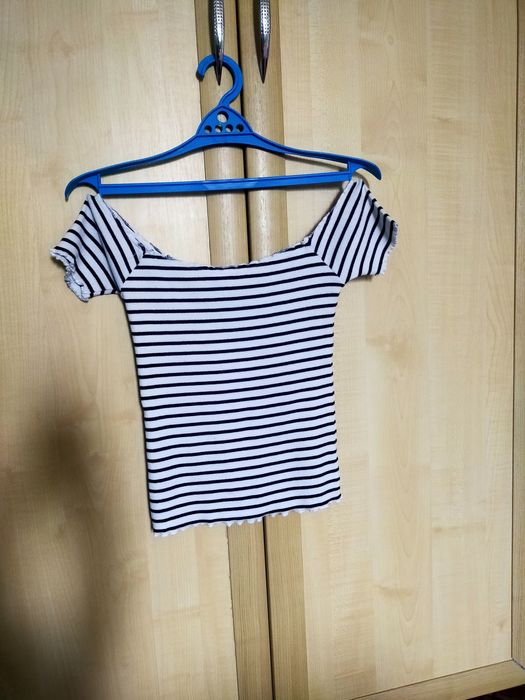 Топик в полоску S размера