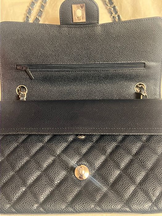 Естествена кожа чанта Chanel