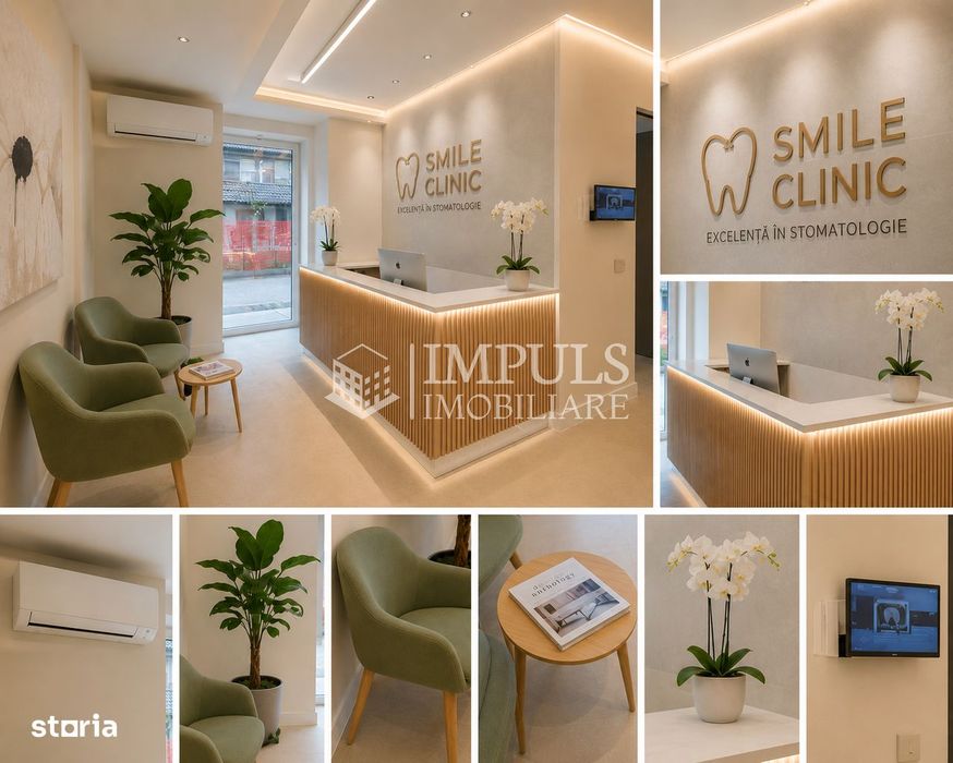 Spațiu premium pentru clinică dentară | 2 locuri de parcare | 65 mp
