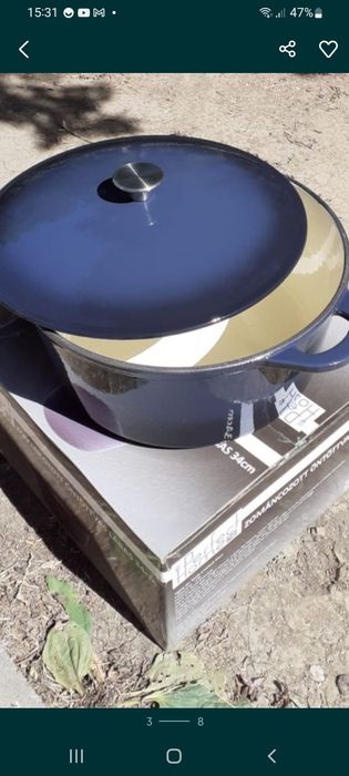 Cratiță fontă emailată 10 L Ofertă 429 lei