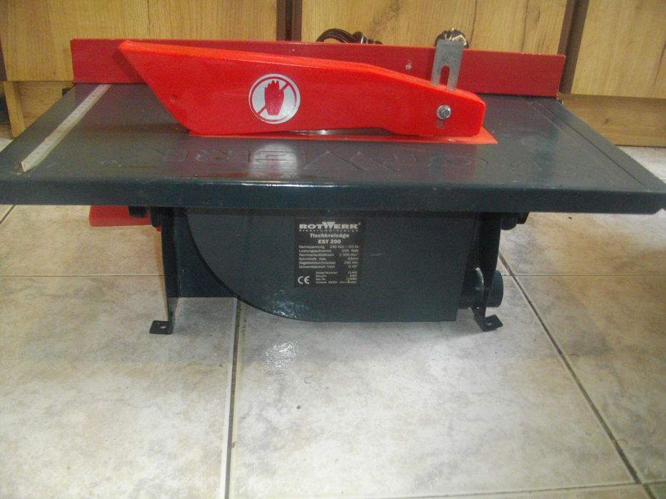 Немски настолен циркуляр 600W Rotwerk/ 720W Einhell ф200-205мм