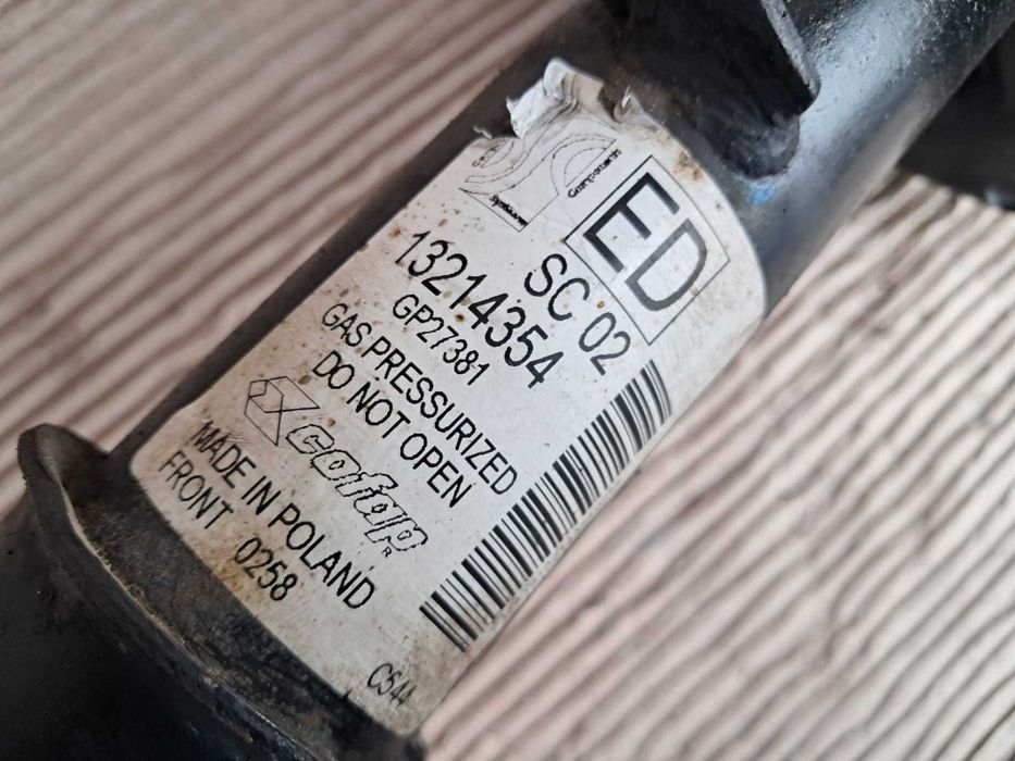 Opel Corsa D, set complet jambe fata, arc amortizor flansa